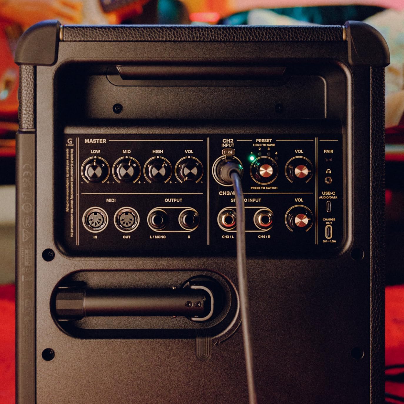 Positive Grid Spark Live Smart Guitar Amp, Multi-Channel PA System & Bluetooth Speaker All-in-One for Guitar, Bass, Vocals, Keyboards and More.