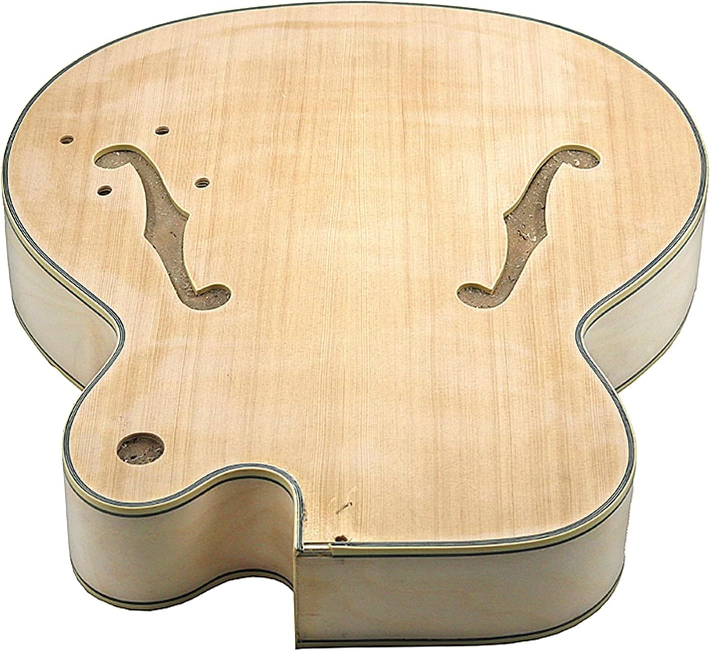 DIY Guitar Kits Broadway Jazz Guitar Body Sound Barrel Spruce Plywood Panel Maple Plywood Back