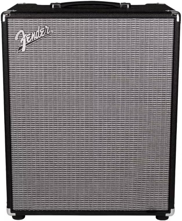 Fender Rumble™ 200 Bass Amplifier Bundle w/Pig Hog PCH10BK Black Woven Instrument Cable, Power Cable, 12x Fender Picks and Liquid Audio Polishing Cloth