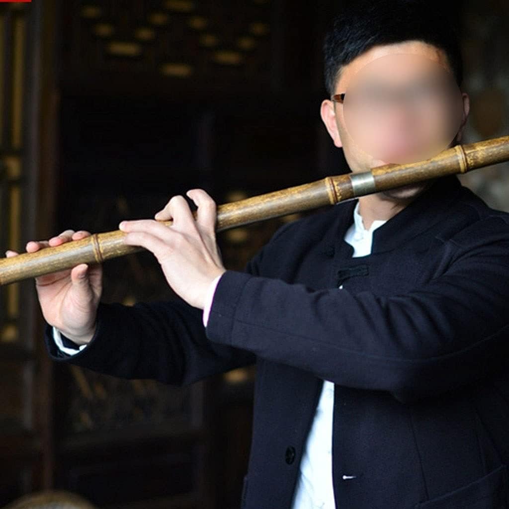 Flute Bamboo Flute Professional Transverse Bamboo Bass Flutes Woodwind Musical Instruments Bamboo Flute C Flute Musical Instrument (Color : D)