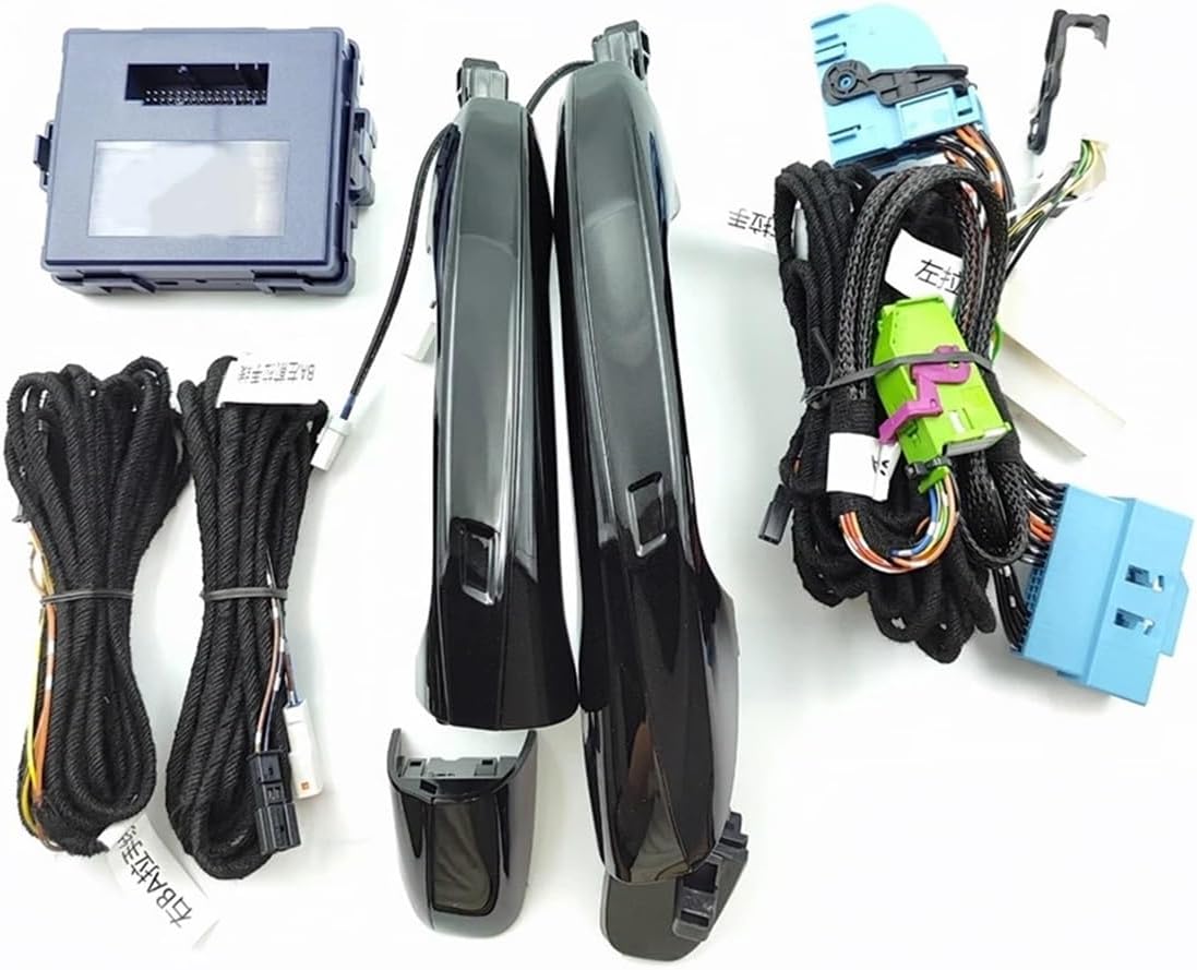 Keyless GO Access System Compatible For Benz A B GLB GLE GLA GLE GLS Car Accessories 2 Handle No Coding Black Color Code 197(20-22GLS)