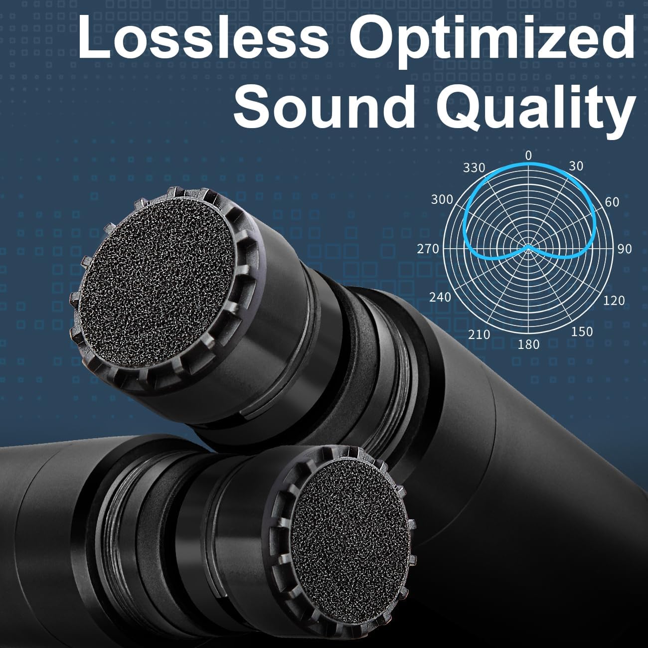 B-2000 Professional Wireless Microphone System – 4 Cordless Handheld Mics, Perfect for Karaoke Parties, Church Services, Meetings, and More! Compatible with TVs and Speakers