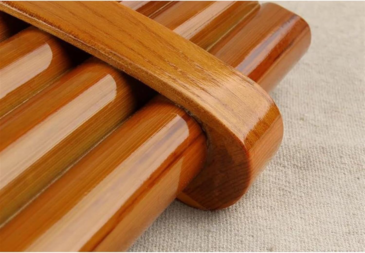 Chinese Traditional Musical Instrument 15 Pipes Pan Flute C Key Pan Pipes Woodwind Instrument (Color : Left)