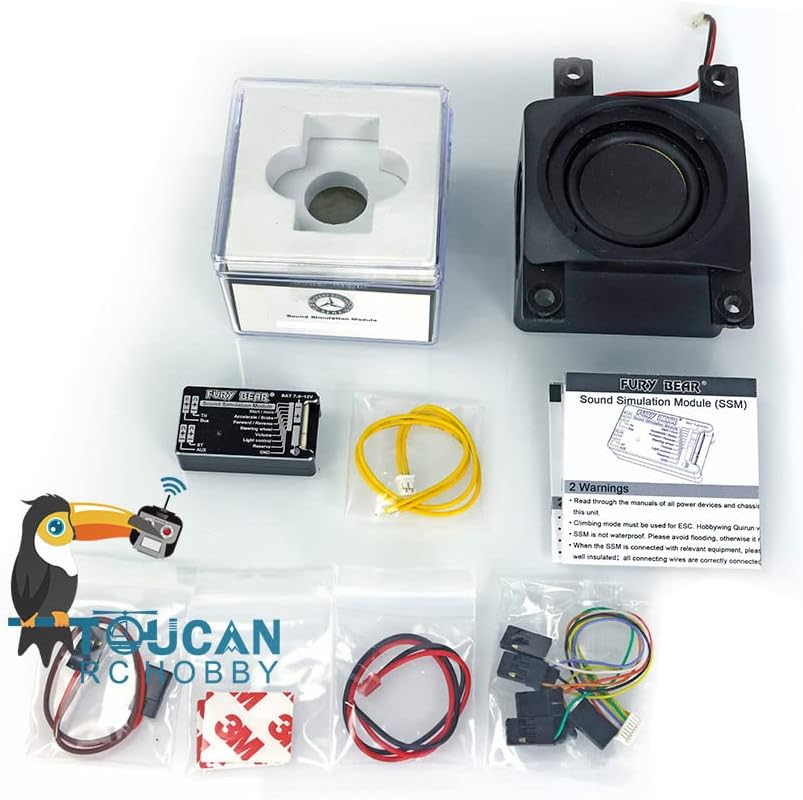 Sound Module System for 1/14 Lesu Euro6 Rc Trailer Truck Car DIY Model