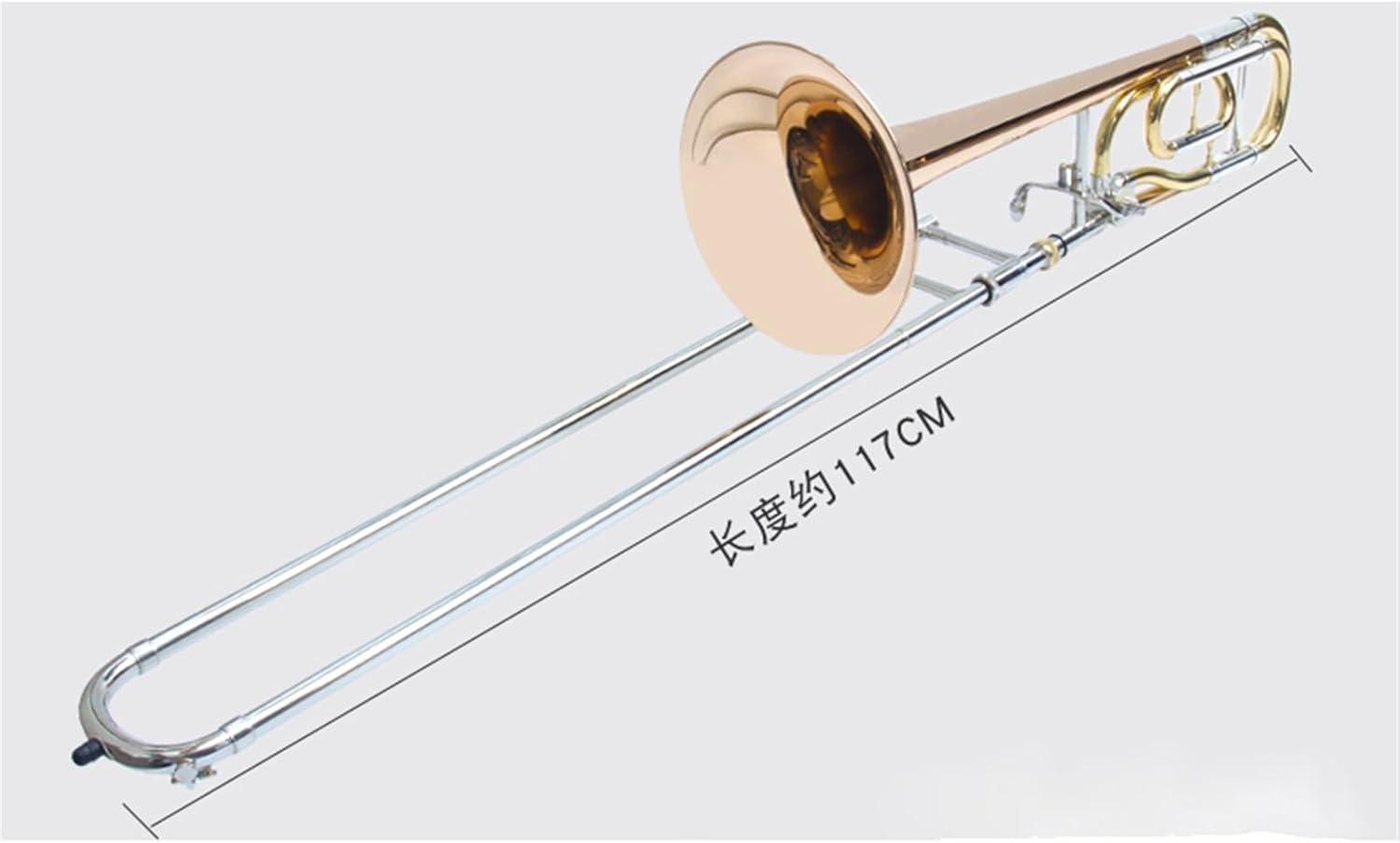 Professionals euphonium Alto B Flat To F Trombone White Copper Bow String Instrument