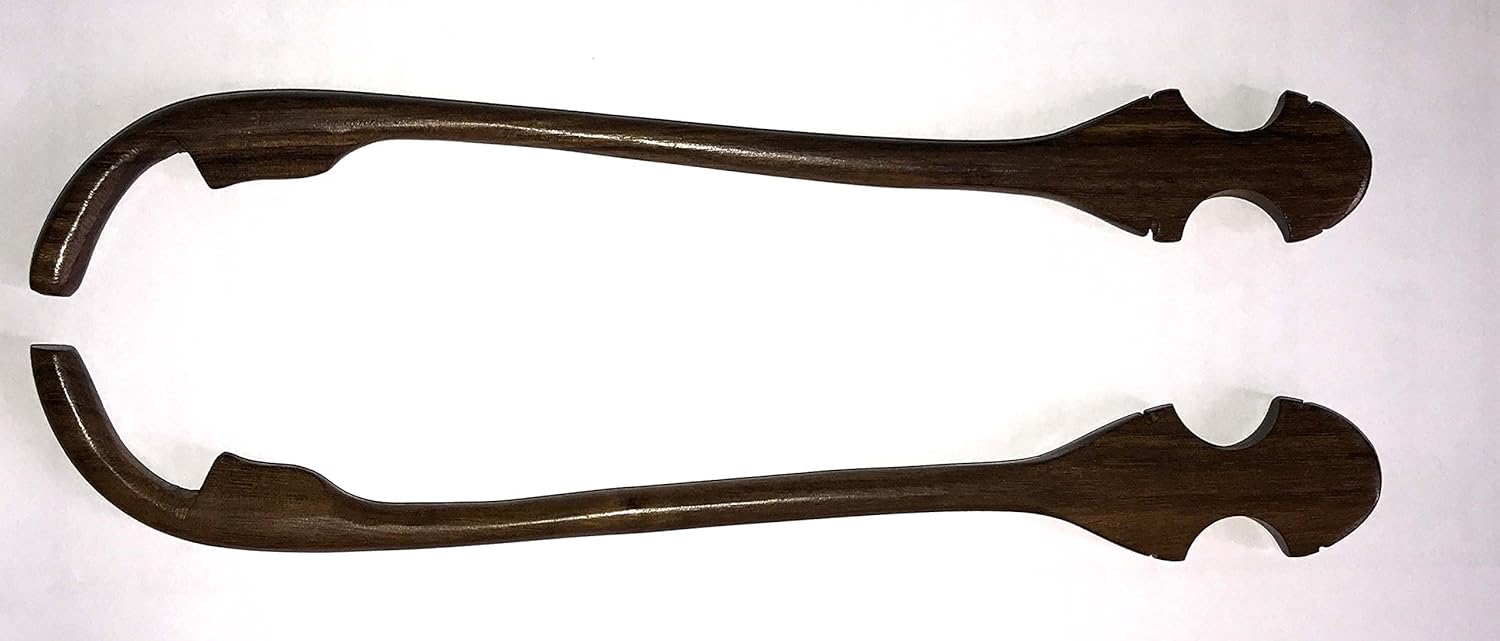 SANTOOR STICKS, 1 PAIR, ROSEWOOD