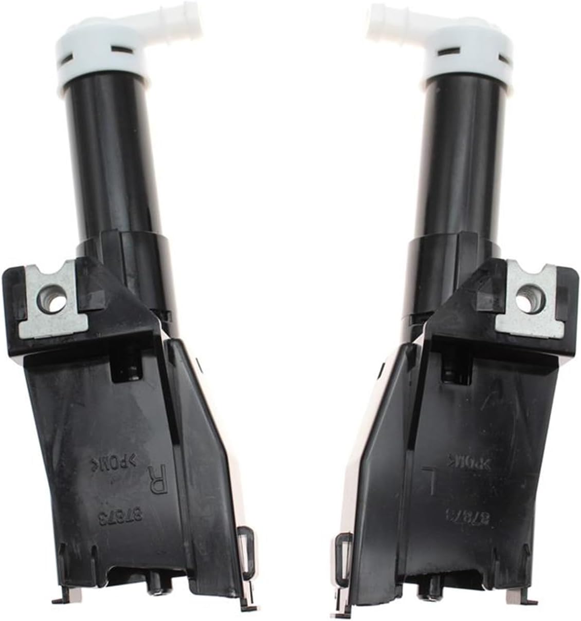 Car Headlight Washer Nozzle 2Pcs Car Headlight Washer Nozzle Head Light Cleaning Jet Pump Water Sprayer 8264A026 8264A025