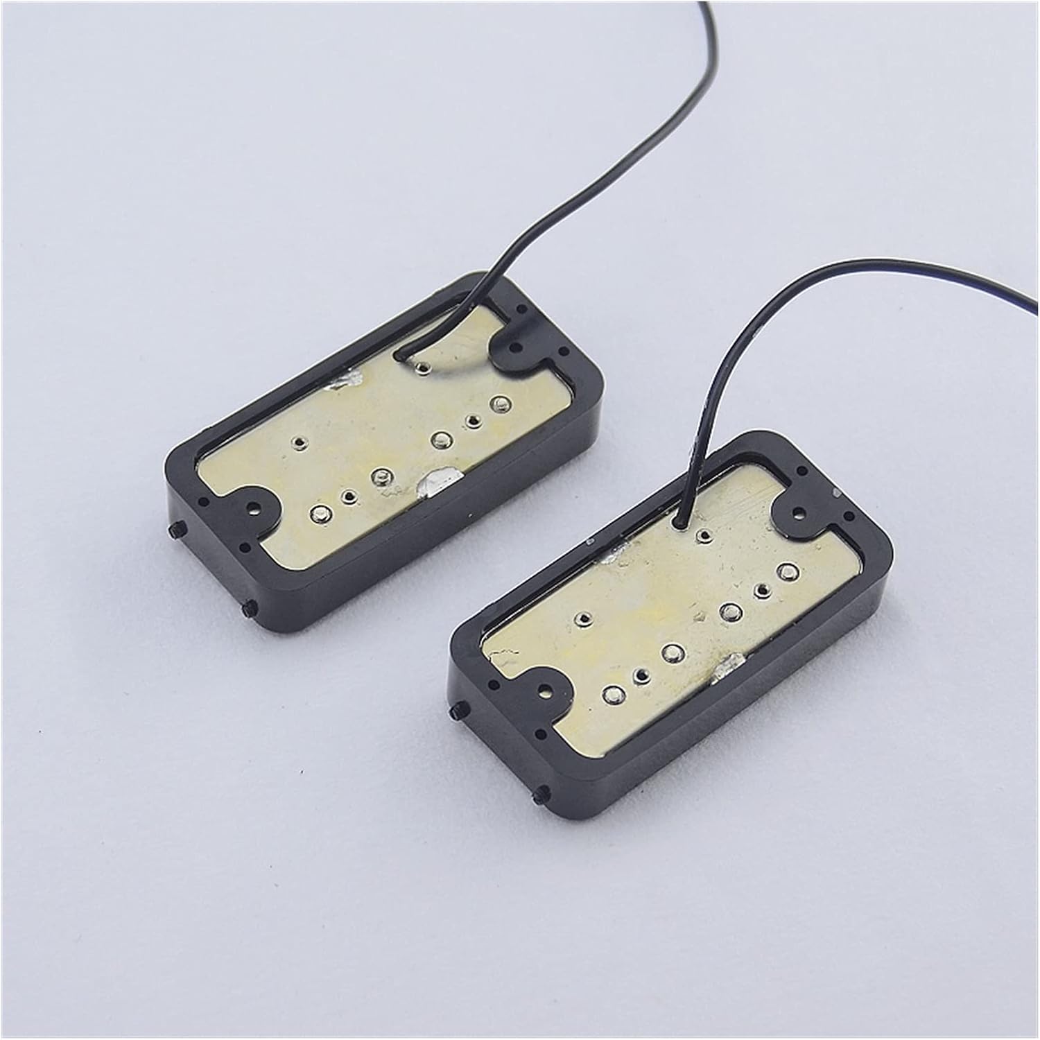 Double Coil Pickup 1 Set Series Bass Kit Electric Guitar Wiring Harness Pickups (Color : Pickups 1 Set)