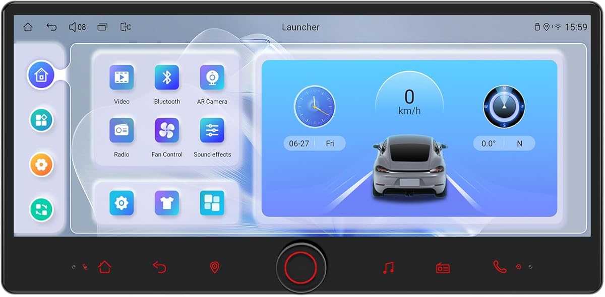 JOYING Car Radio for Toyota GT86 & Subaru BRZ 2012-2021/Scion FRS 2013-2016, Android 13 Head Unit 12.3 Inch Car Stereo 8GB+128GB with Wireless Carplay & Android Auto, Mirror Link, AM/FM(JY-TTD03N8)