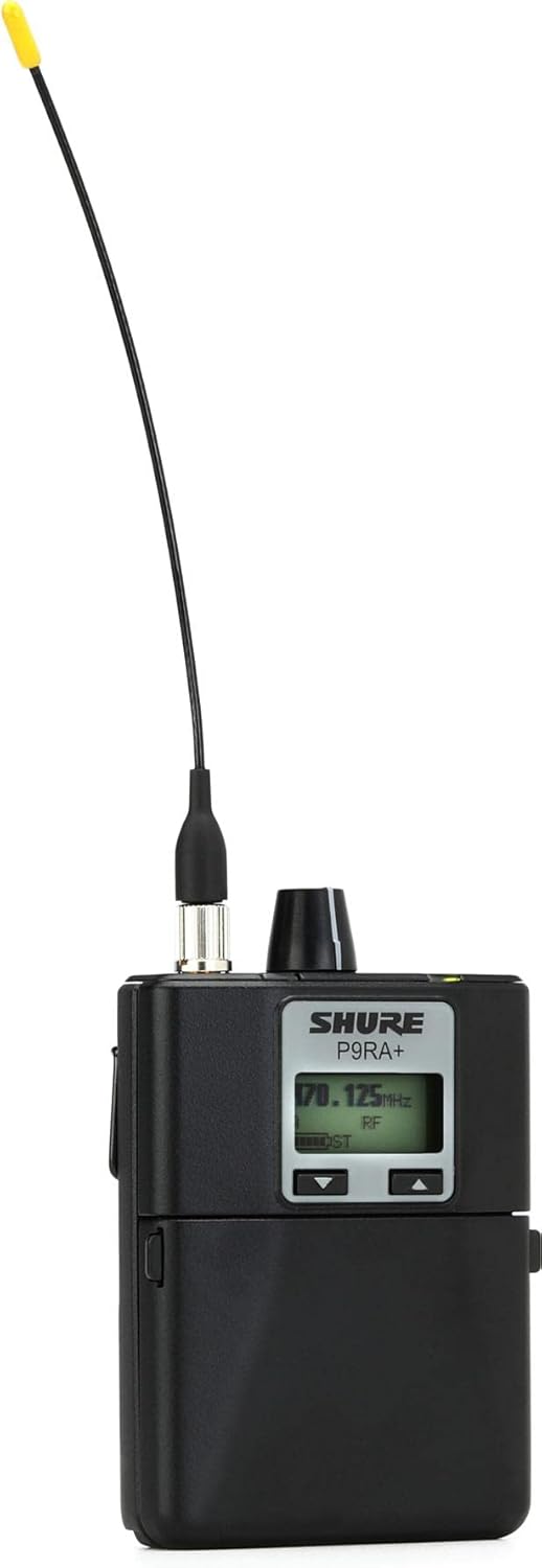 Shure P9RA+ Wireless Bodypack Receiver - G6 Band