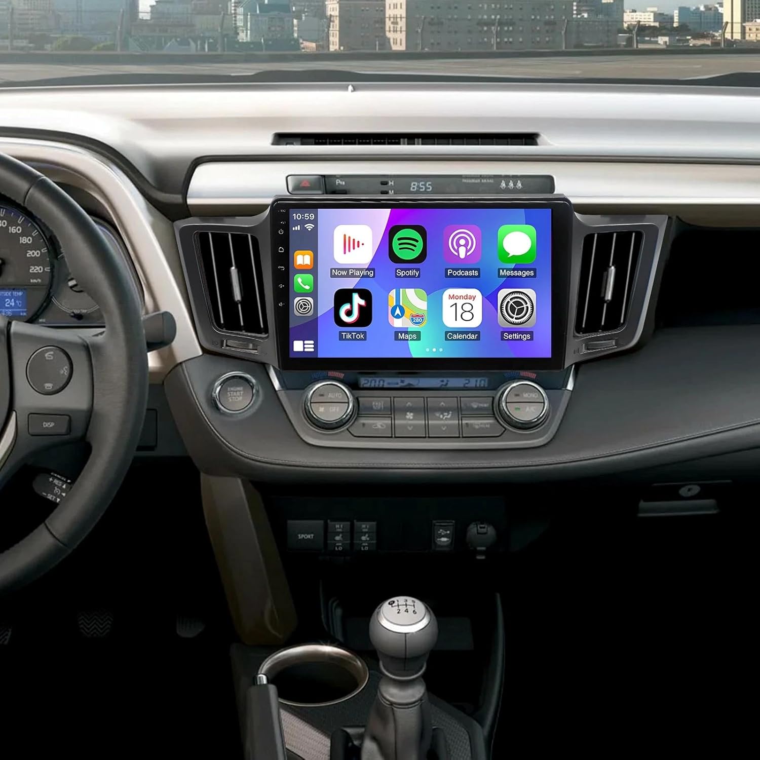 Android 13 Car Radio Stereo for Toyato RAV4 2013-2018 10