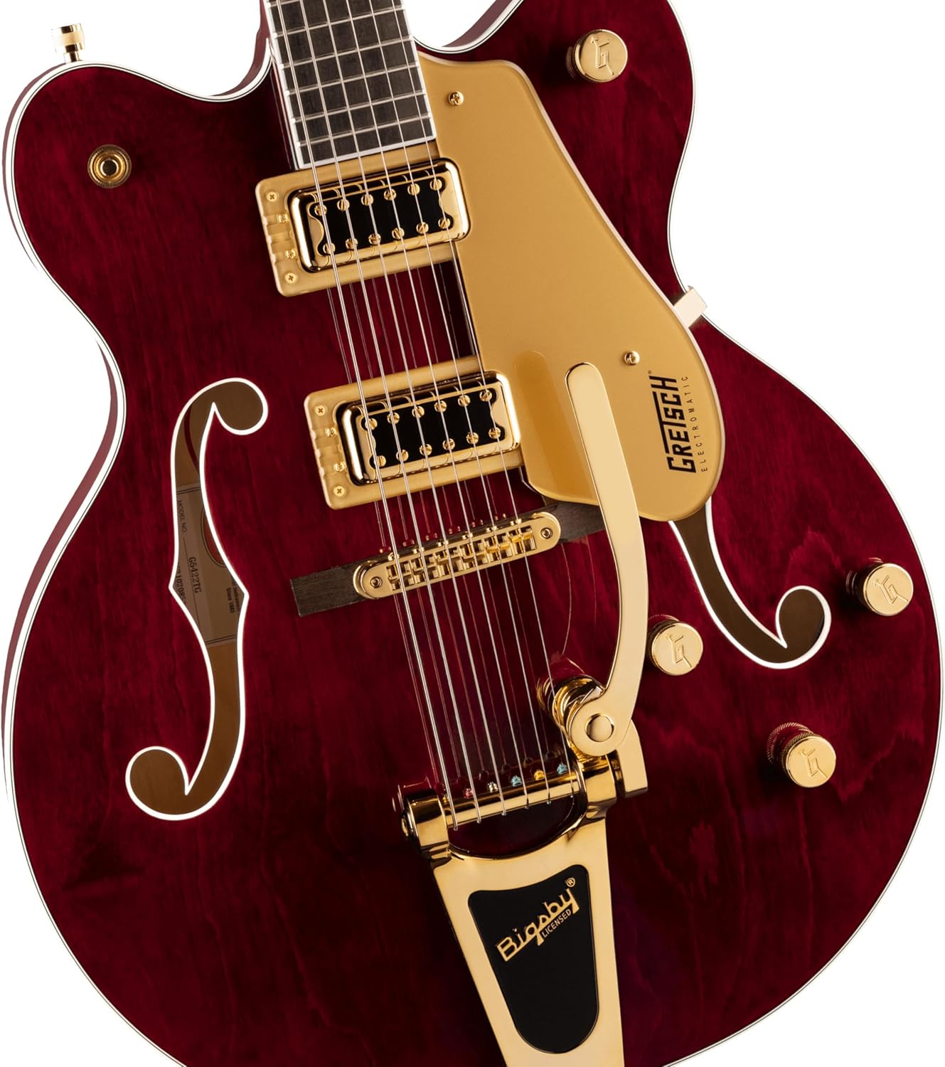 Gretsch G5422TG Electromatic Classic Hollowbody Double-Cut Electric Guitar with Bigsby - Walnut Stain