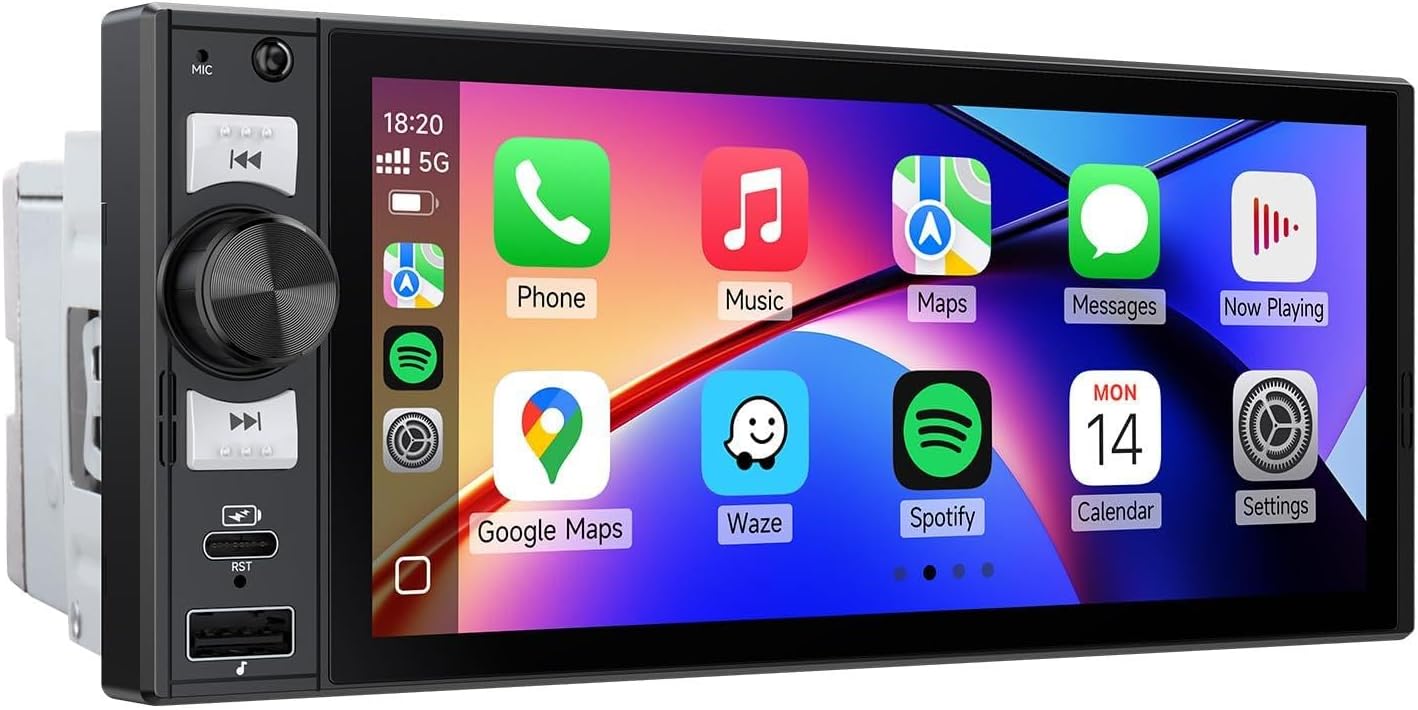 Single Din Car Stereo 6