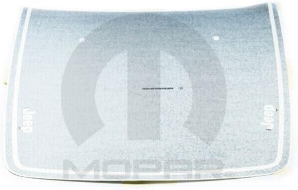 2008-2012 Jeep Liberty Matte Black Mopar Hood Decal - 82212888