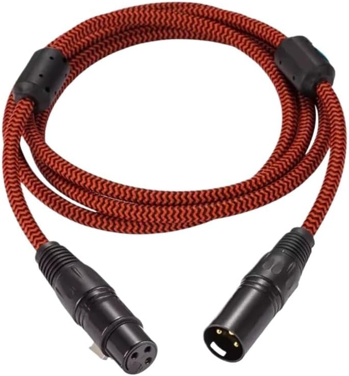 Premium XLR Extension Cable for Microphone Regular 3 Pin XLR Male to Female Balanced Audio Cable 0.75M 1.5M 1M 2M 300cm(1.5m)