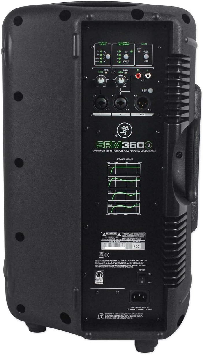 Mackie SRM350V3 SRM350-V3 1000W 10