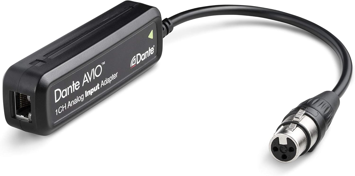 Audinate Dante AVIO – Analog Input Adapter 1-Channel