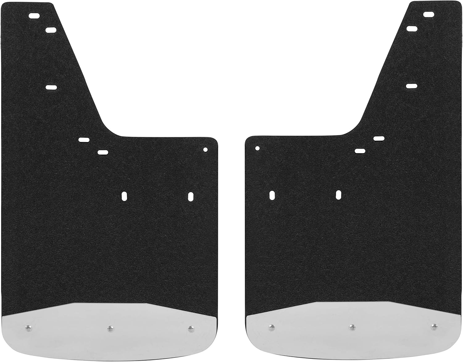 LUVERNE 250230 Front or Rear 12-Inch x 20-Inch Textured Rubber Mud Guards, Select Dodge Ram 1500, 2500, 3500, 2 Flaps