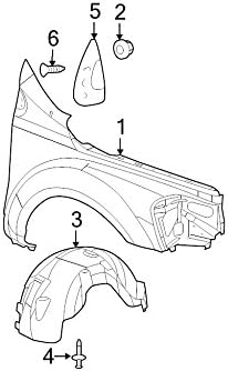 OEM Mopar 55362504Af Shield