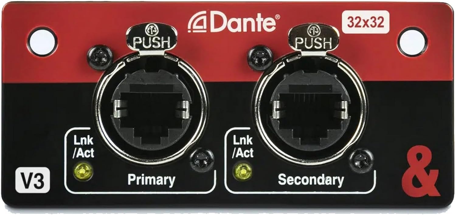 Allen & Heath SQ Dante 32 32 x 32 SQ Series Dante Card