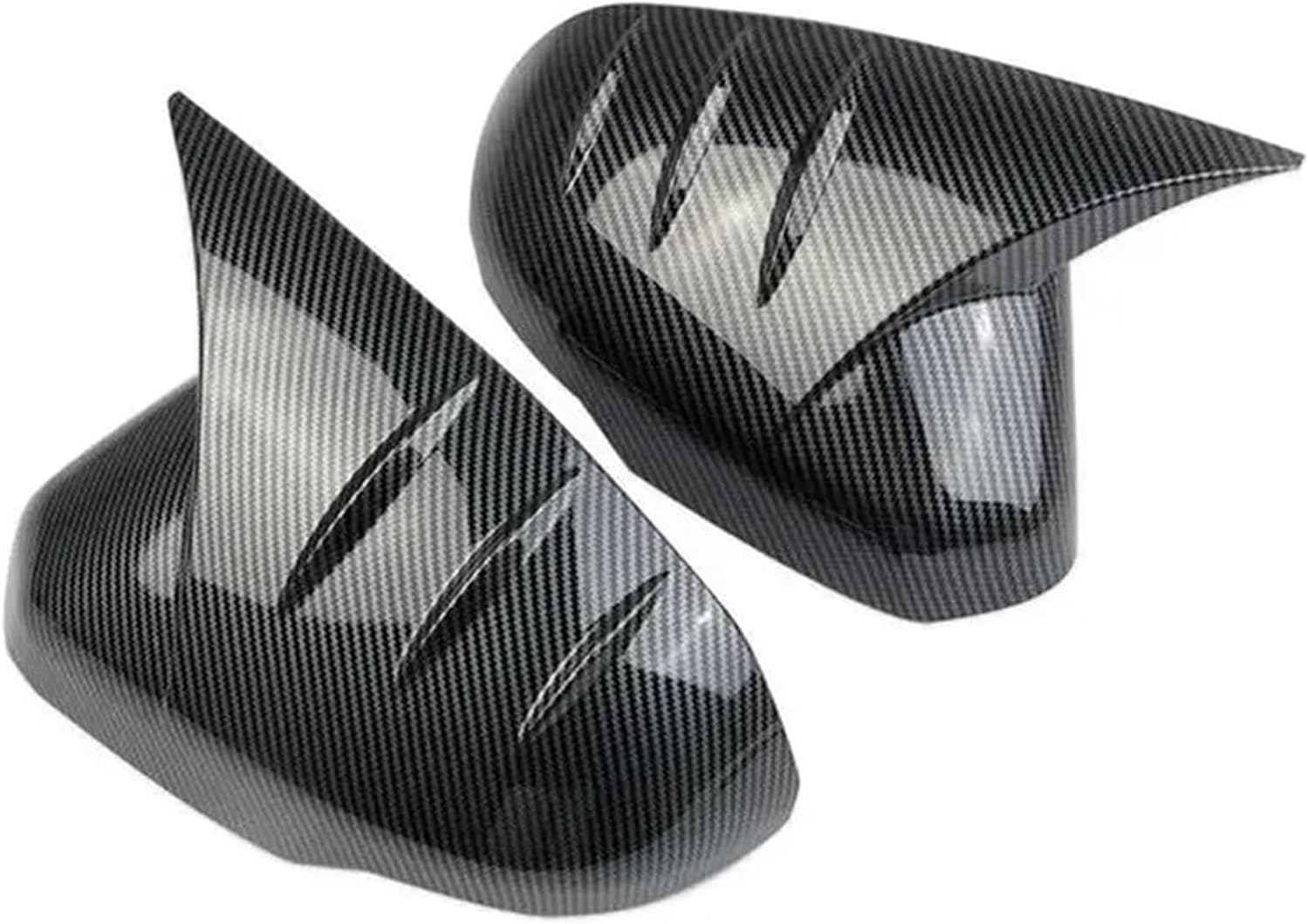 Side mirror cover Compatible For HR-V HRV 2022 2023 Car Rearview Side Mirror Cover Wing Cap Car Exterior Door Rear View Case Trim Carbon Fiber Look(Carbon Fiber)