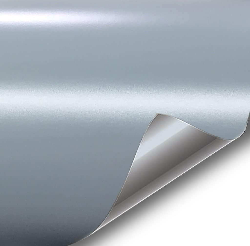 VViViD+ Matte Attack Grey (Nardo Grey) Vinyl Wrap Adhesive Film (50ft x 5ft)