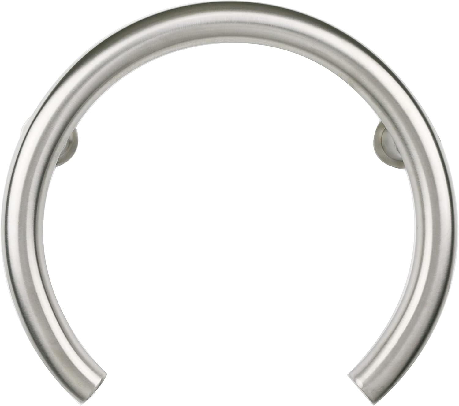 12-inch Huntington Shower Valve Grab Bar Front Mount, ADA Compliant, Satin