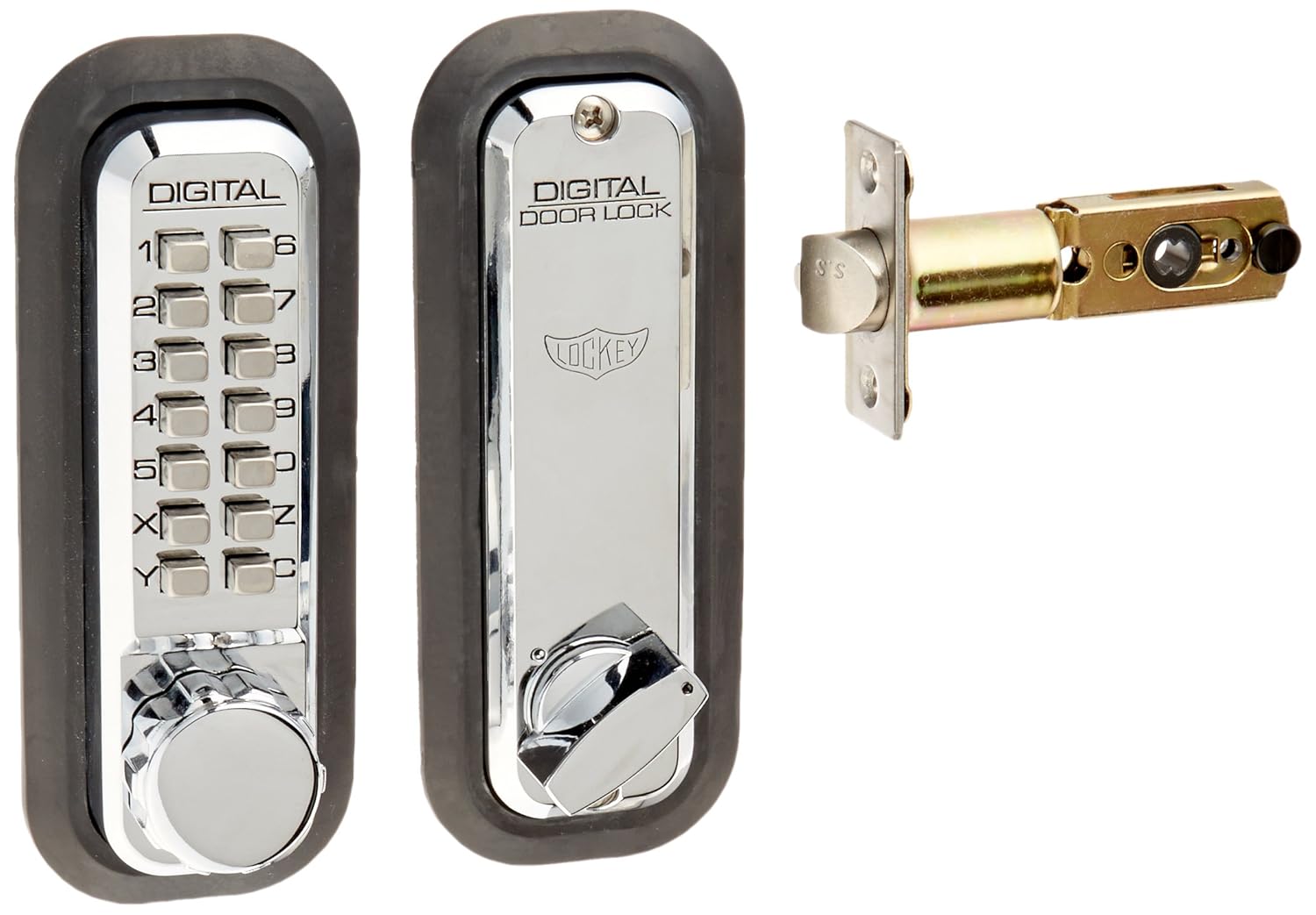 Lockey USA 2230BC Mechanical, Keyless Latch Lock