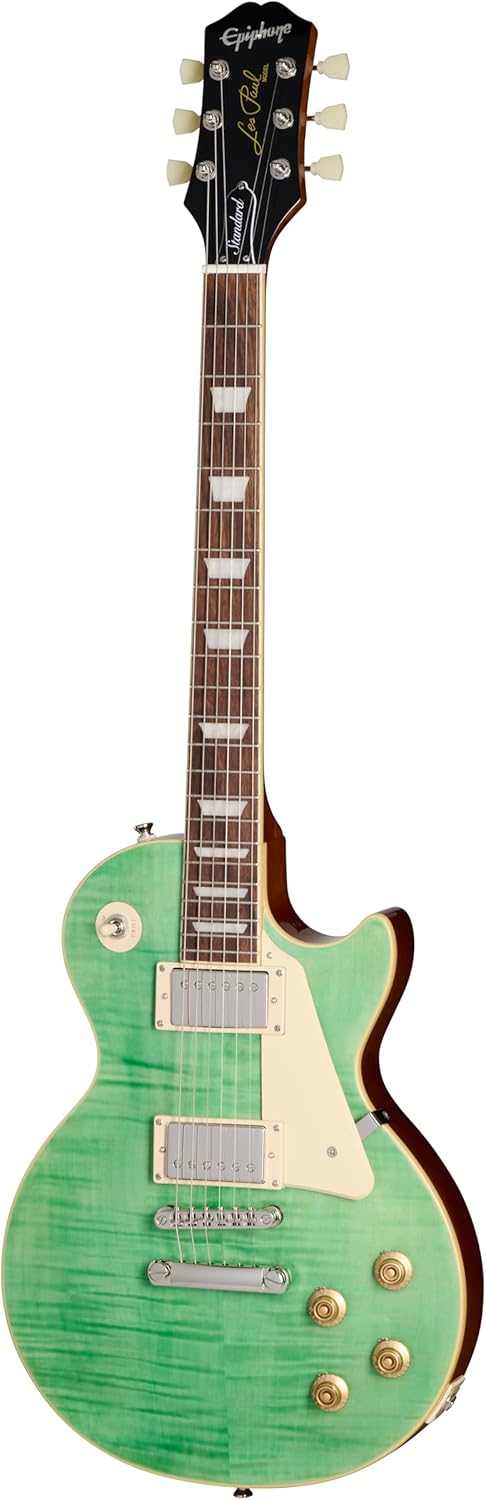 Epiphone Inspired by Gibson Les Paul Standard 50s, Seafoam Green with Bag
