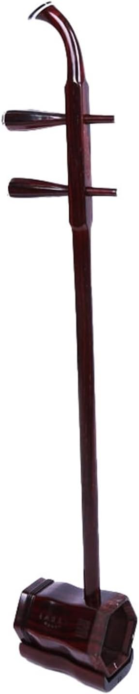 FLFL 2-String Violin Erhu Log Color Traditional Stringed Musical Instrument Beginners Erhu
