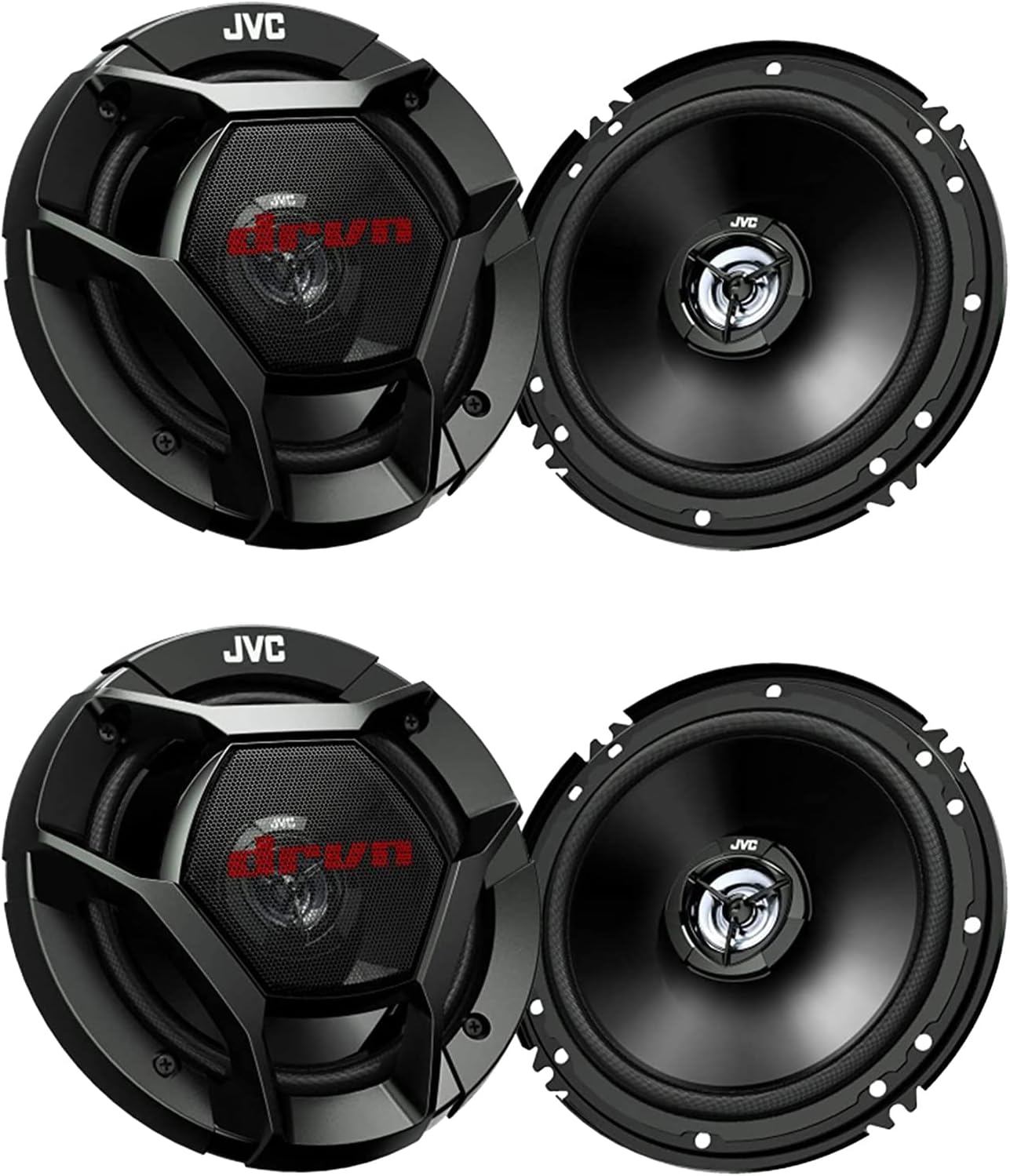 (4) JVC CS-DR621 6-1/2