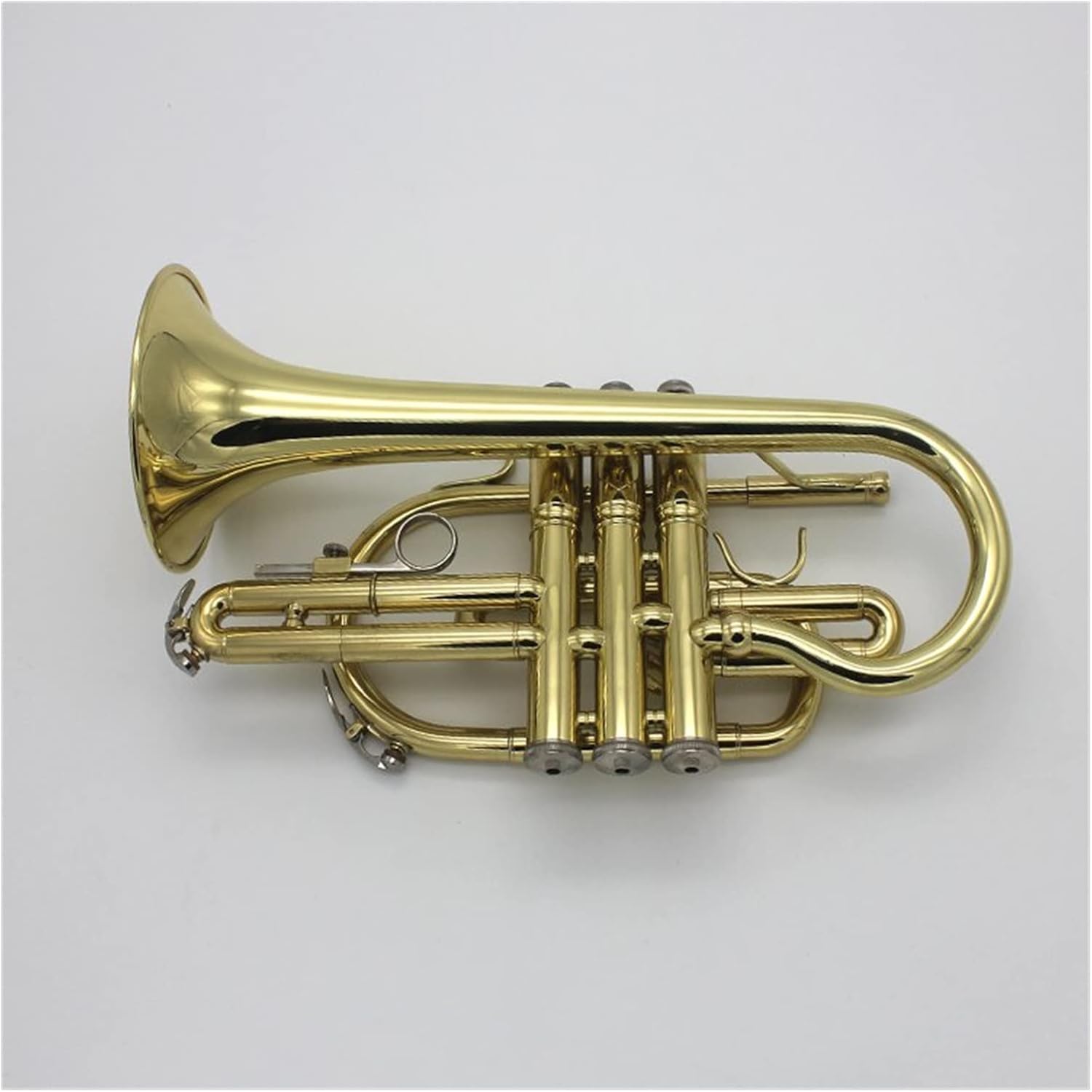 Trumpets Beginner Brass Cornet for Students Gold Lacquer Trumpet Bb Tone Cornet Instruments with Box Trumpet Set