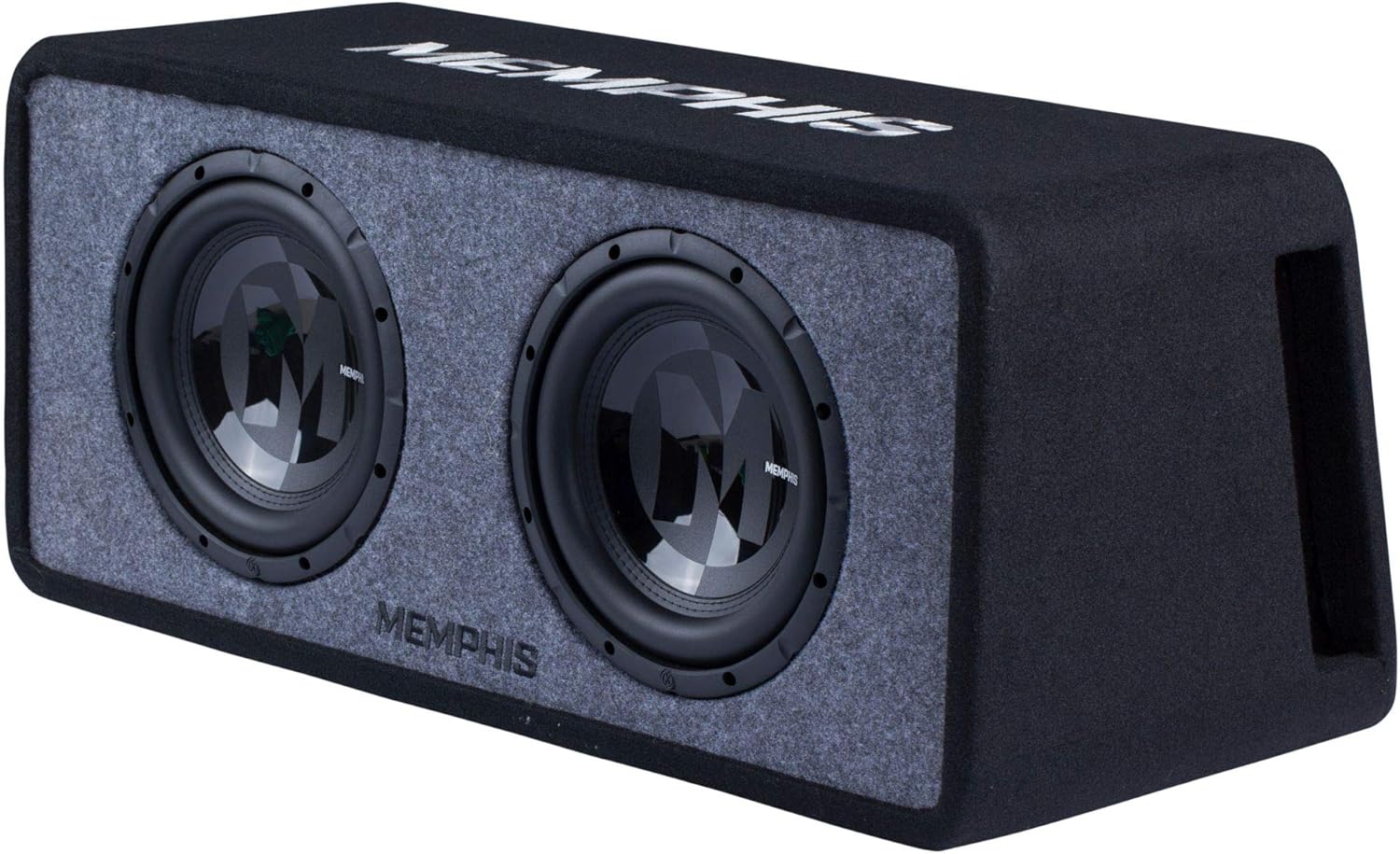 Memphis Audio PRXE10D2 Dual 10” Power Reference Series Loaded Enclosure 2-Ohm