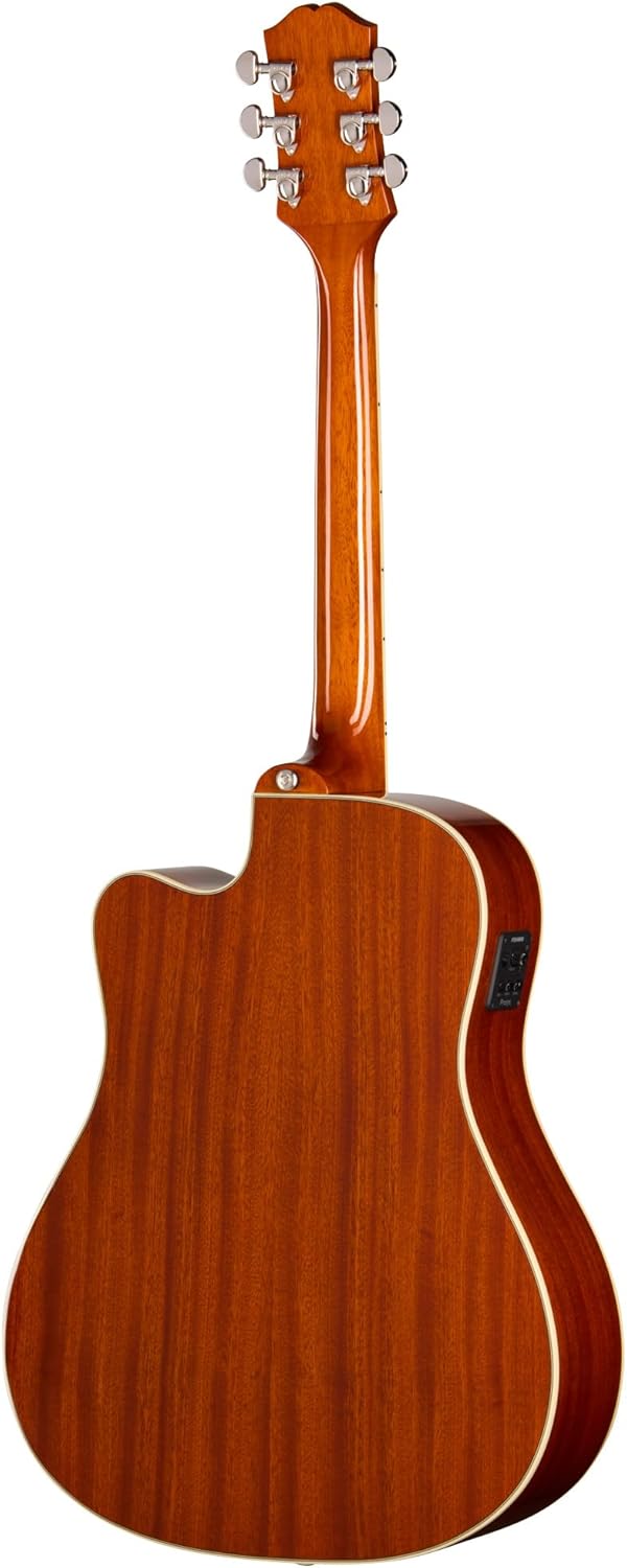 Epiphone Hummingbird Studio EC Acoustic Electric, Heritage Cherry Sunburst with Bag