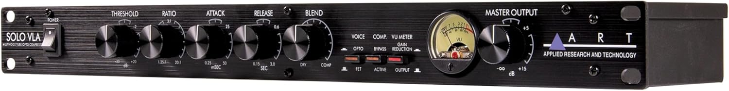 ART Solo VLA Multi-voice Tube Optical Compressor