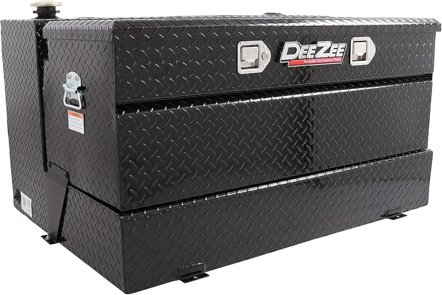 Dee Zee DZ92647B Black (92 gallon) Black Aluminum Combo Transfer Tank & Tool Box