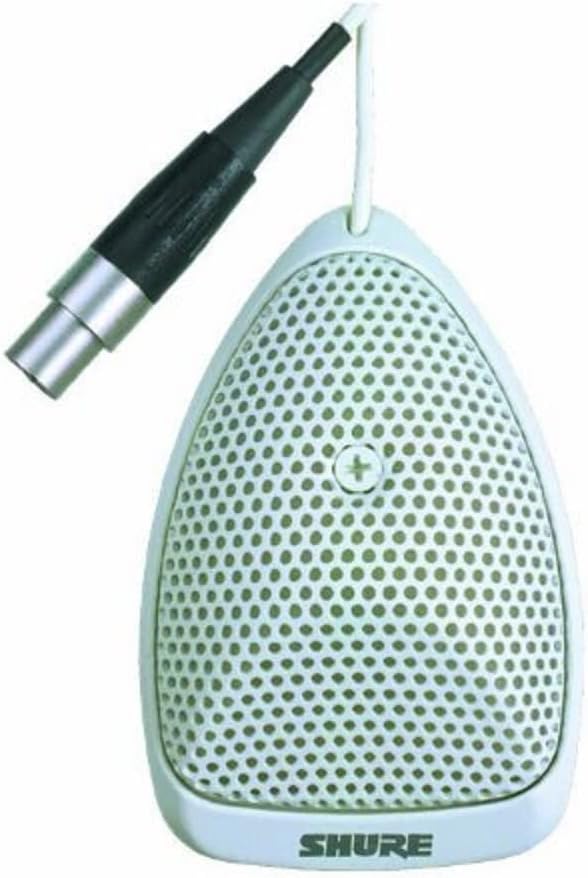 Shure MX391W/C Condenser Microphone (Cardioid)