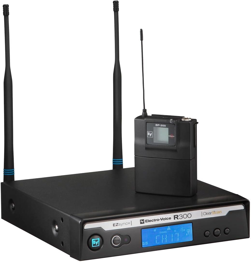Electro-Voice R300-L-C Lavalier Wireless Microphone System - Band C