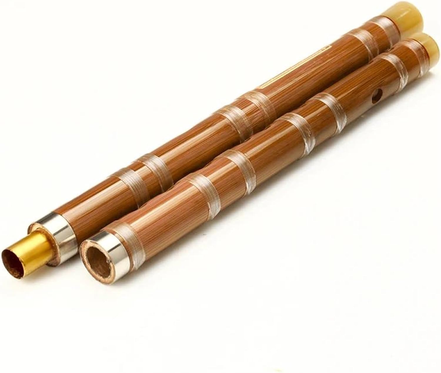 Flute Detachable Woodwind Instrument With White String(G KEY)