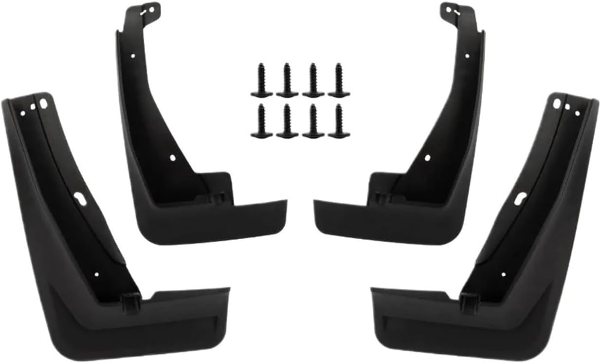 Car Mud Flaps Splash Guards Fenders Compatible with VW Tiguan 2 R-Line 2017-2023 No Drilling Required