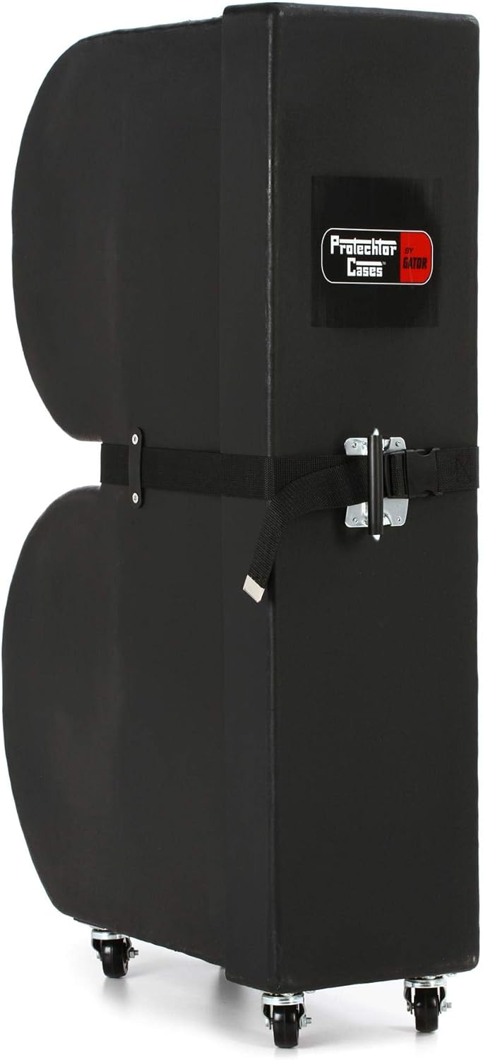 Gator Cases Protechtor Series Classic Upright Timbale Case with Wheels (GP-PC310)