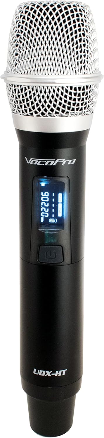 VocoPro UDXHT Digital PLL Wireless Handheld Microphone System