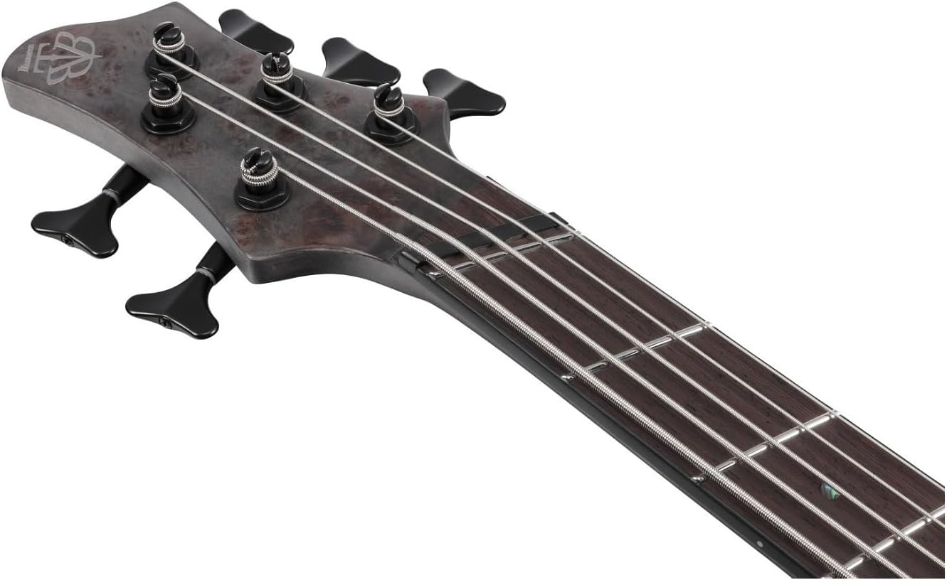 Ibanez Bass Workshop BTB805MS 5-string Bass Guitar - Transparent Grey Flat