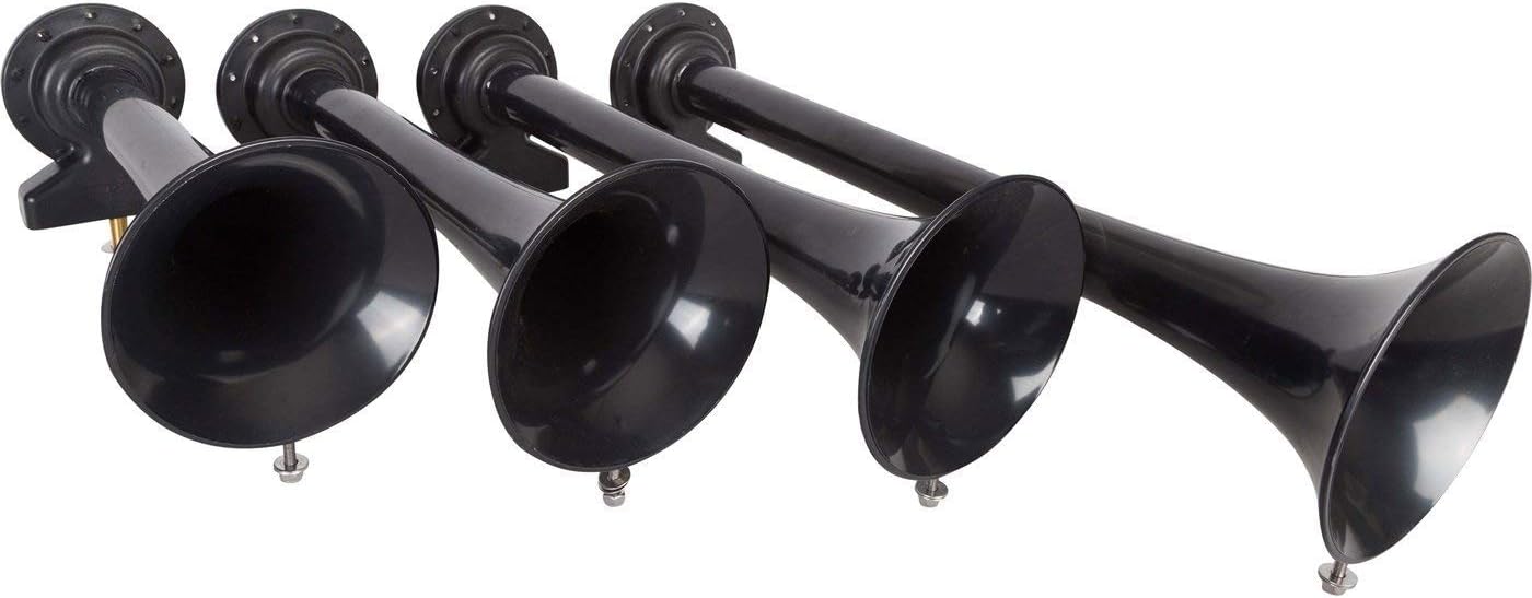 HornBlasters Shocker XL Train Horns Only - US Made Horns - 147.7 Actual dB