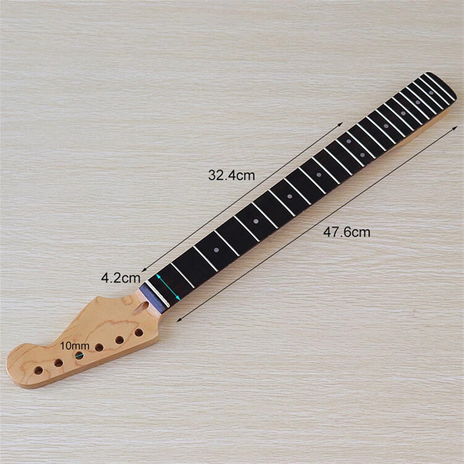 Replacement Guitar Neck 6-string Rosewood Guitar Neck With Maple Gloss 22-fret Neck Modification DIY Electric Guitar Instrument Accessories