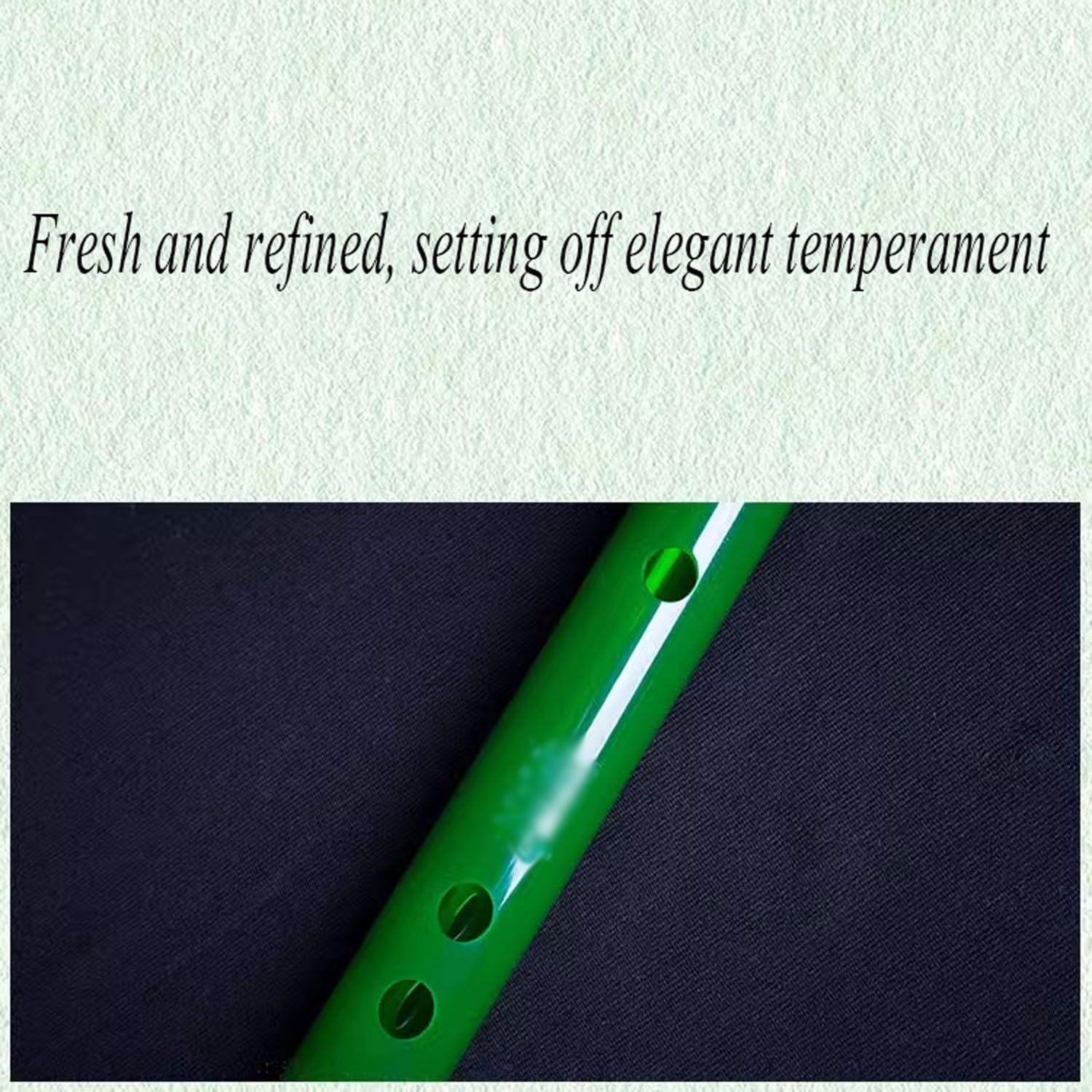 Flute Instrument Recorder Instrument Alto recorderAncient Style Imitation Jade Transverse Flute, a Wind Instrument for Students, Beginners and Adults(Color:D)