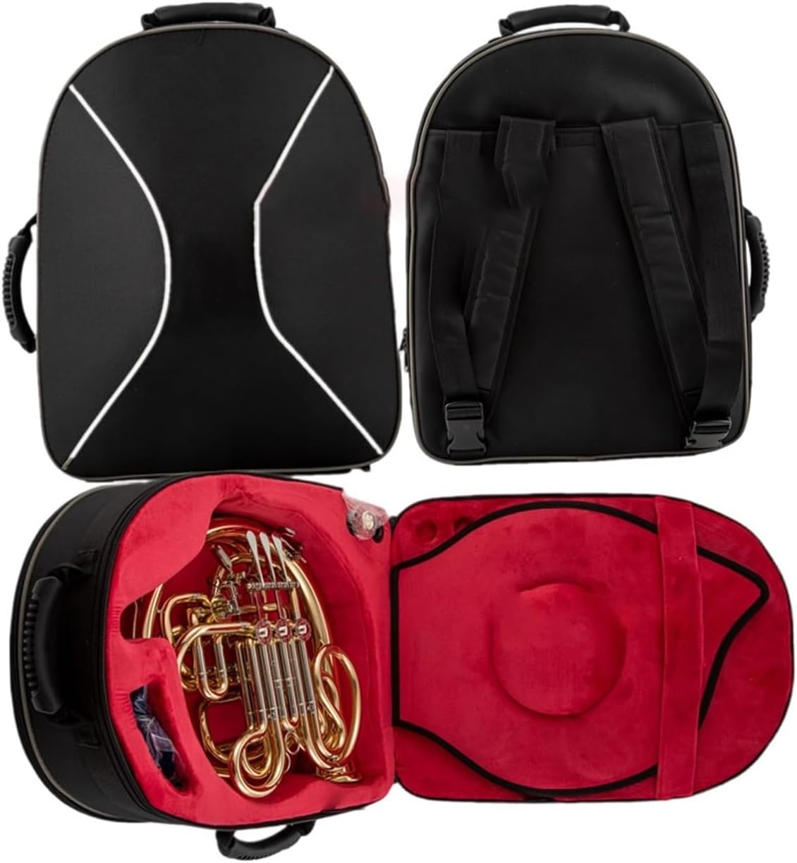 4 Key French Horn French Horn Gold Copper Or Rose Four Key Double Row Split Design(3)