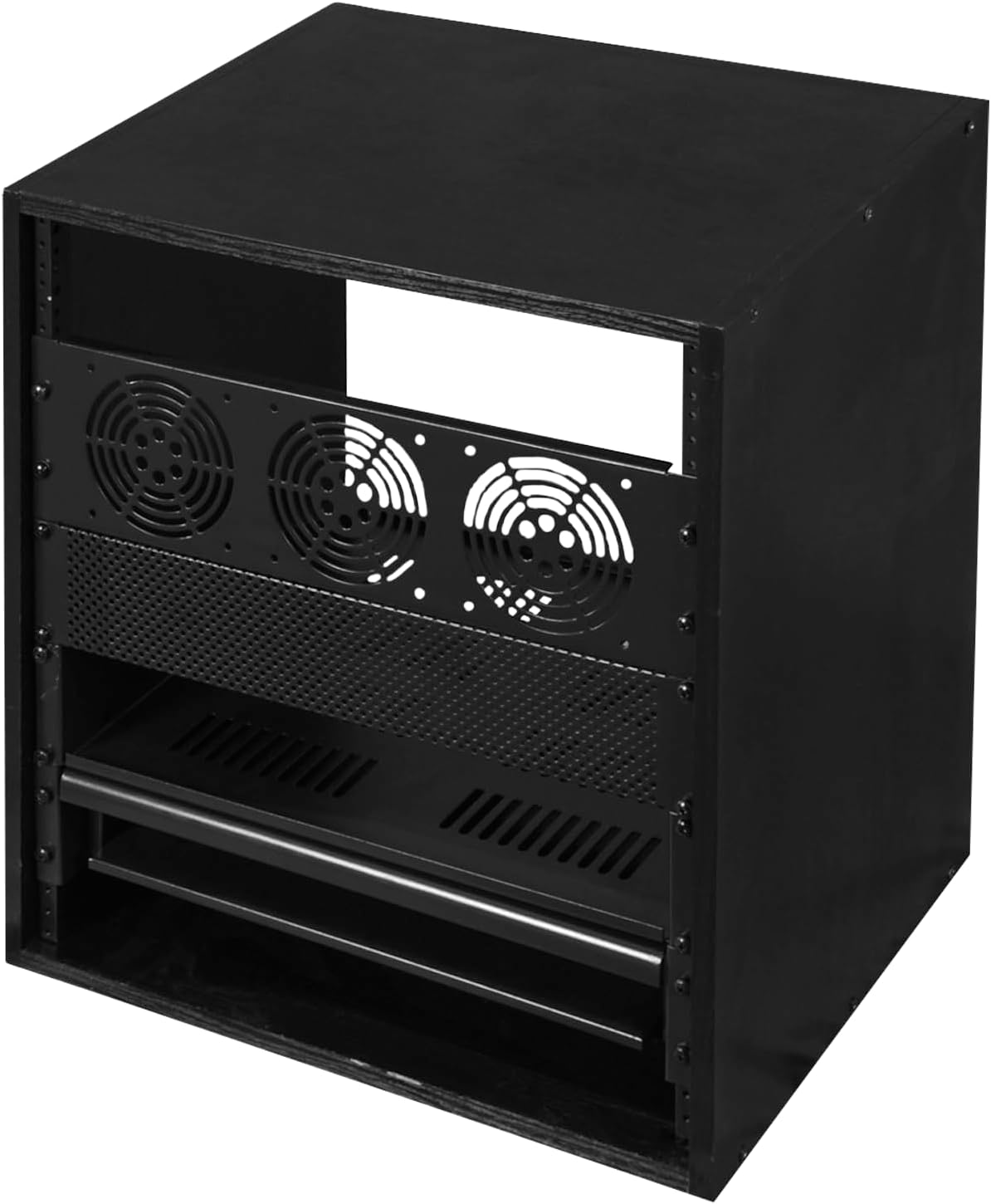 Gator Cases Wooden Studio Rack, 8U Size with 15.25