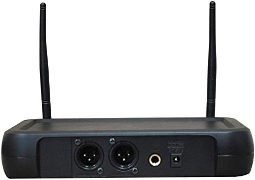 Audio 2000S XLR Wireless Microphone System with Body-Pack, Lavalier, and Receiver