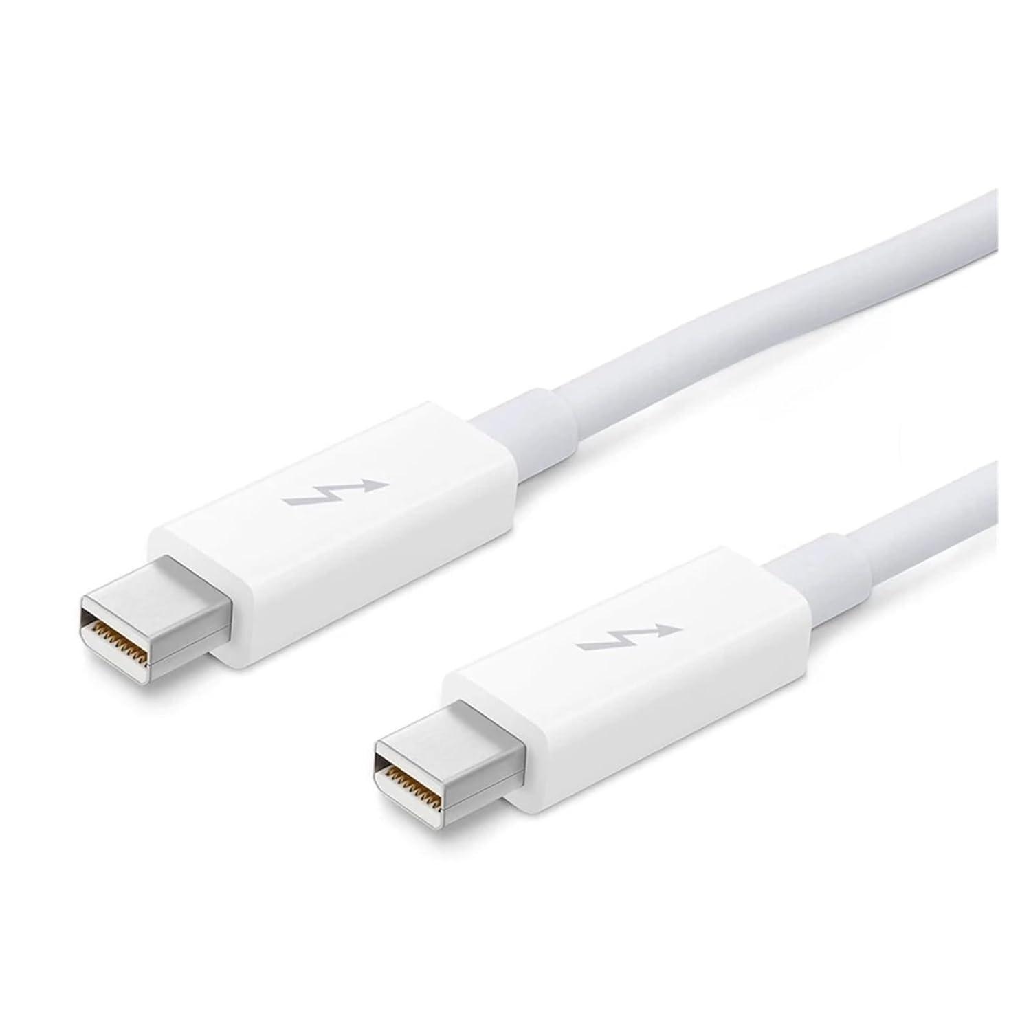 Thunderbolt 2 Cable Adapter Cord White Thunderbolt 2 Male to Male Connector 2M for Multimedia Monitor Data Cable